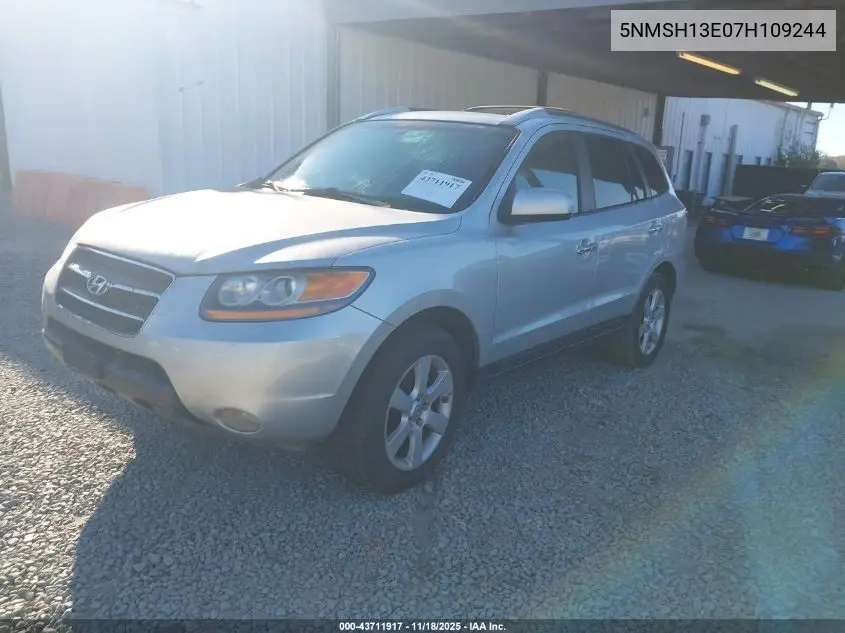 5NMSH13E07H109244 2007 Hyundai Santa Fe Limited/Se