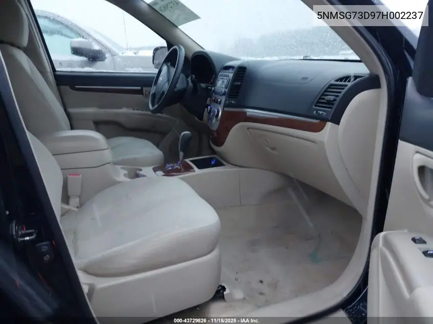 5NMSG73D97H002237 2007 Hyundai Santa Fe Gls