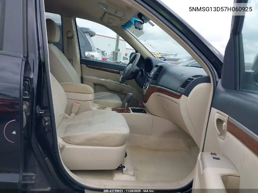 5NMSG13D57H060925 2007 Hyundai Santa Fe Gls