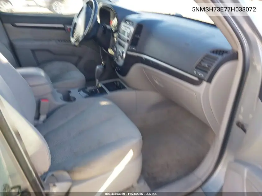 5NMSH73E77H033072 2007 Hyundai Santa Fe Limited/Se