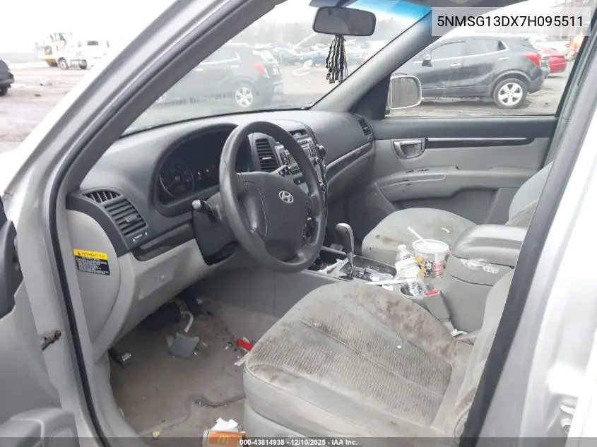 5NMSG13DX7H095511 2007 Hyundai Santa Fe Gls