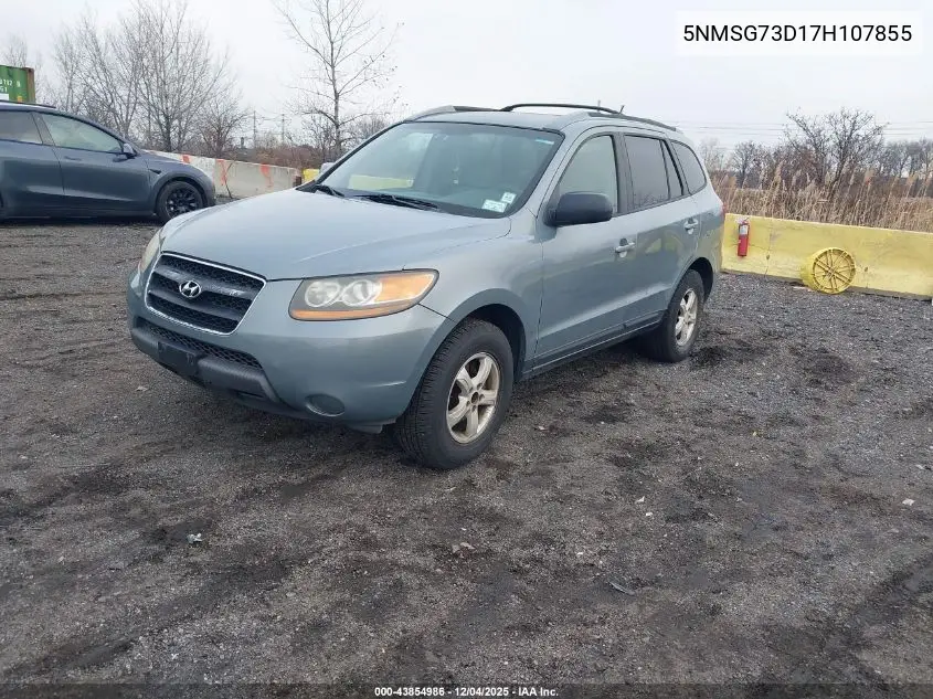 5NMSG73D17H107855 2007 Hyundai Santa Fe Gls