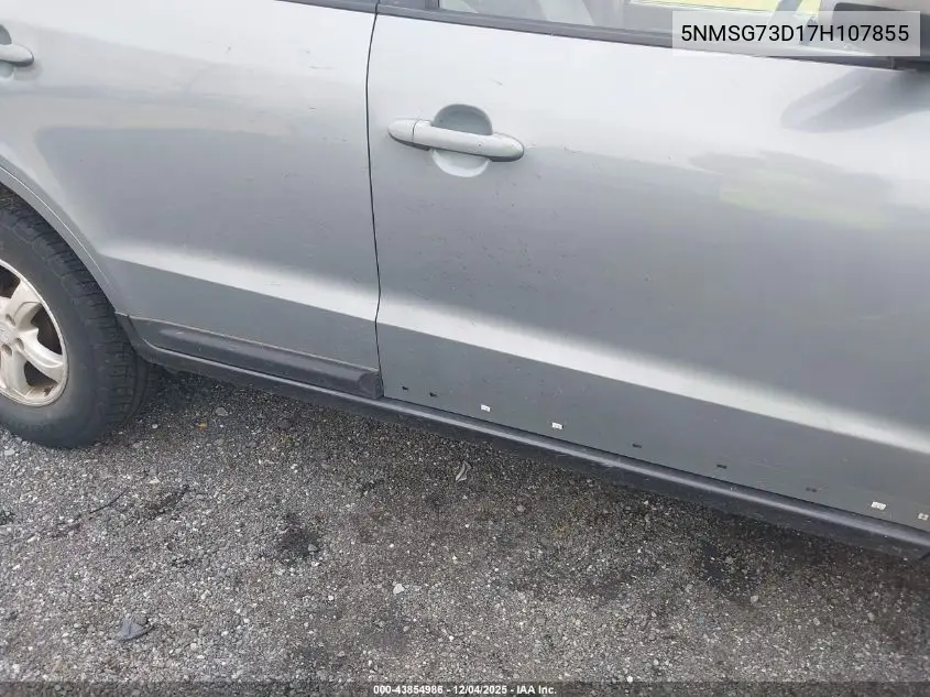5NMSG73D17H107855 2007 Hyundai Santa Fe Gls