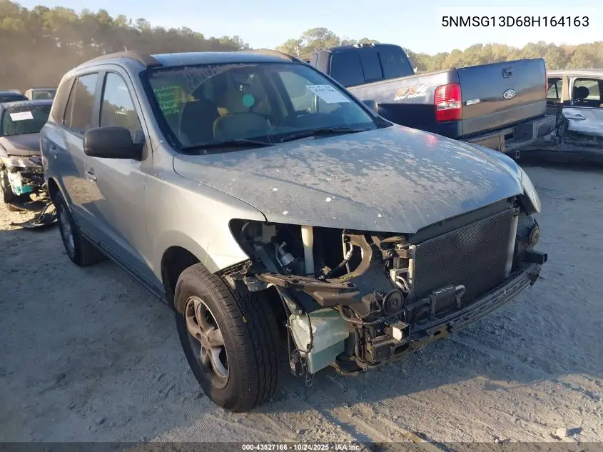 5NMSG13D68H164163 2008 Hyundai Santa Fe Gls