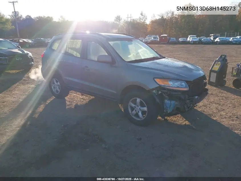 5NMSG13D68H145273 2008 Hyundai Santa Fe Gls
