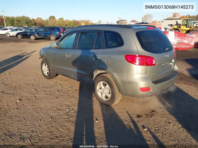 5NMSG13D68H145273 2008 Hyundai Santa Fe Gls