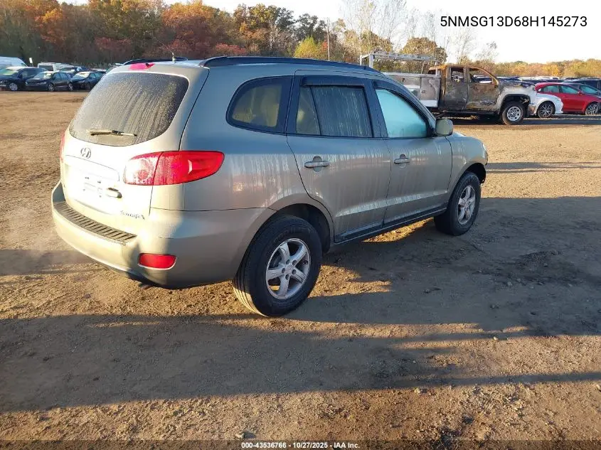 5NMSG13D68H145273 2008 Hyundai Santa Fe Gls