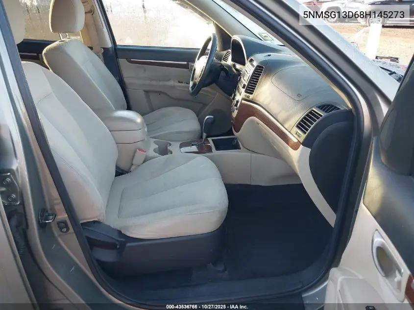 5NMSG13D68H145273 2008 Hyundai Santa Fe Gls