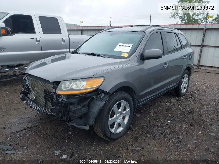 5NMSH13E69H239872 2009 Hyundai Santa Fe Limited