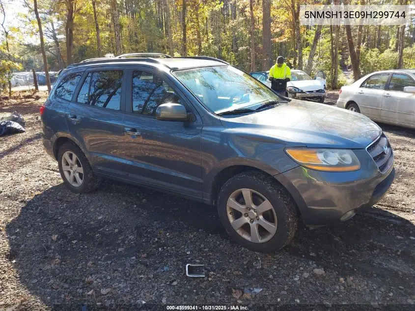 5NMSH13E09H299744 2009 Hyundai Santa Fe Limited