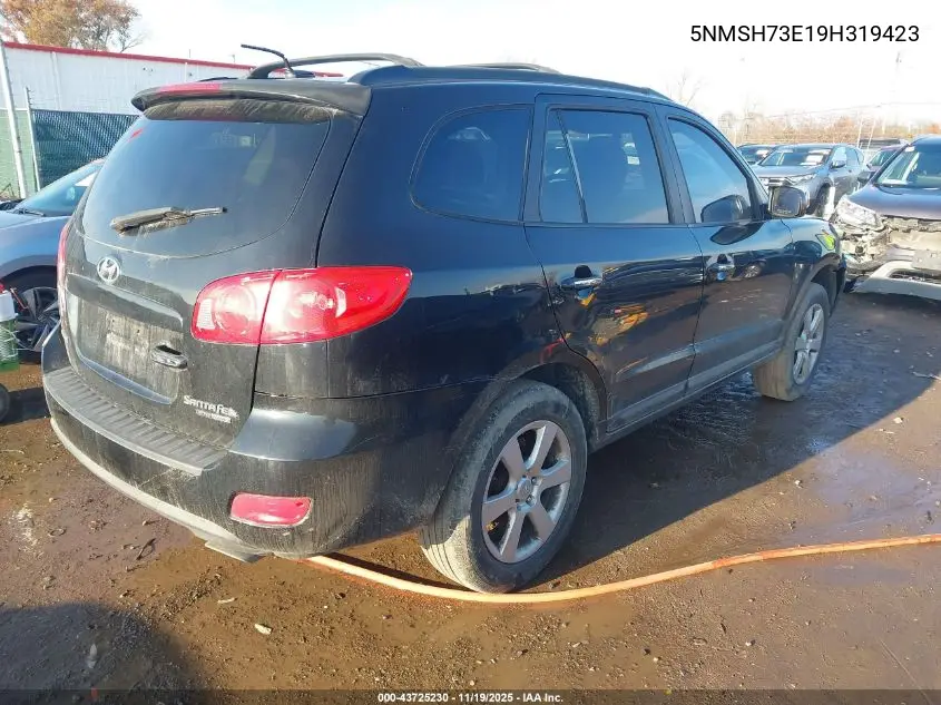 5NMSH73E19H319423 2009 Hyundai Santa Fe Limited