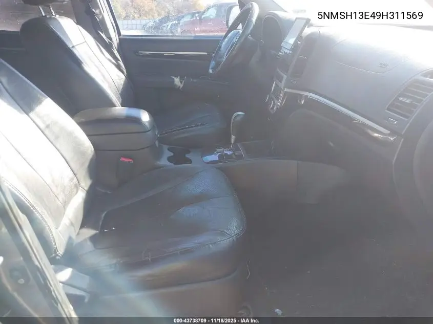 5NMSH13E49H311569 2009 Hyundai Santa Fe Limited