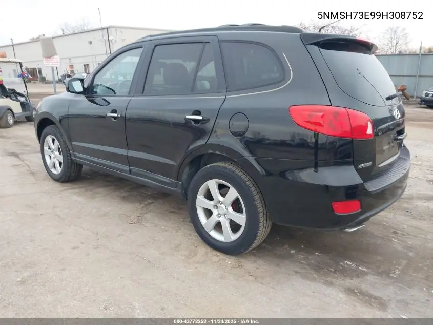 5NMSH73E99H308752 2009 Hyundai Santa Fe Limited
