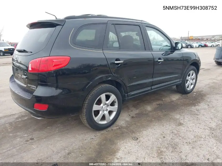 5NMSH73E99H308752 2009 Hyundai Santa Fe Limited