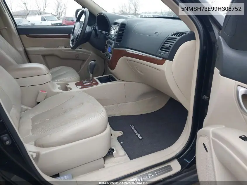 5NMSH73E99H308752 2009 Hyundai Santa Fe Limited