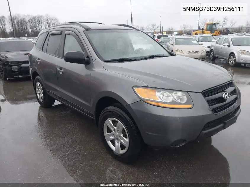 5NMSG73D39H256111 2009 Hyundai Santa Fe Gls