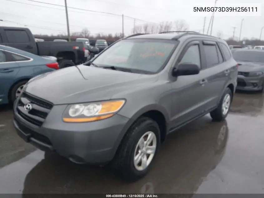 5NMSG73D39H256111 2009 Hyundai Santa Fe Gls