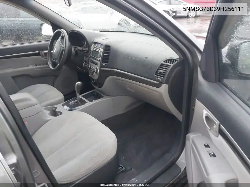 5NMSG73D39H256111 2009 Hyundai Santa Fe Gls