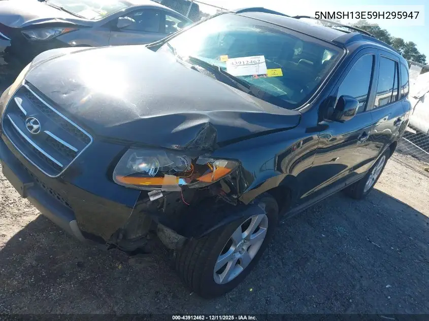 5NMSH13E59H295947 2009 Hyundai Santa Fe Limited