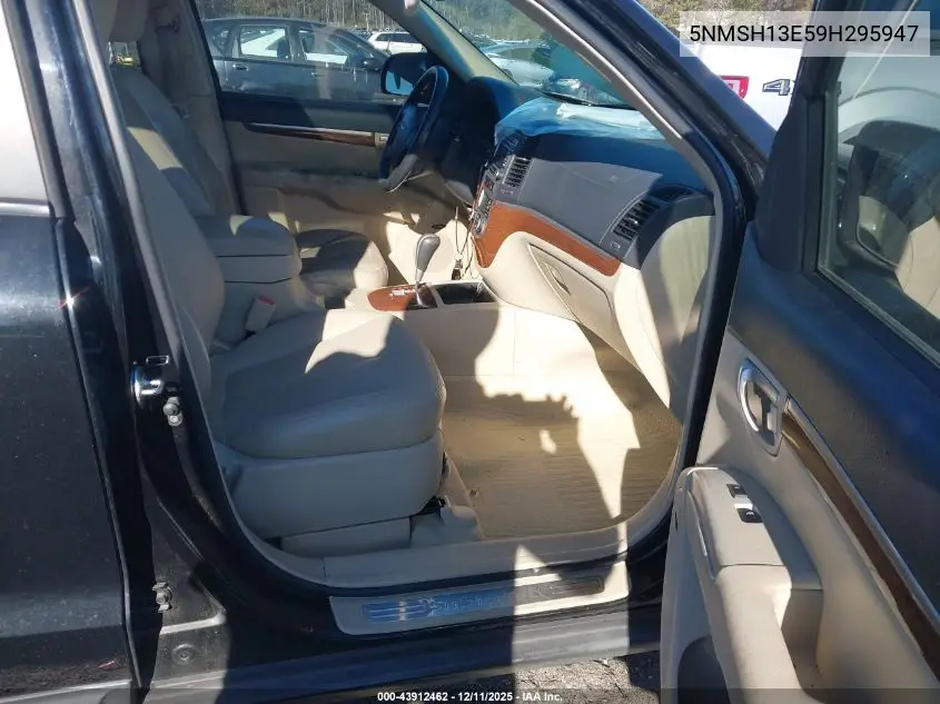 5NMSH13E59H295947 2009 Hyundai Santa Fe Limited