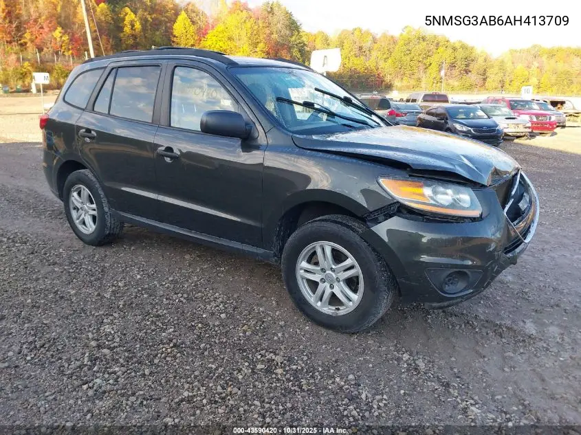 5NMSG3AB6AH413709 2010 Hyundai Santa Fe Gls
