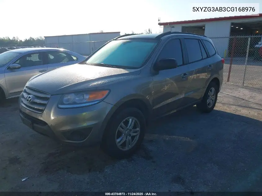 5XYZG3AB3CG168976 2012 Hyundai Santa Fe Gls