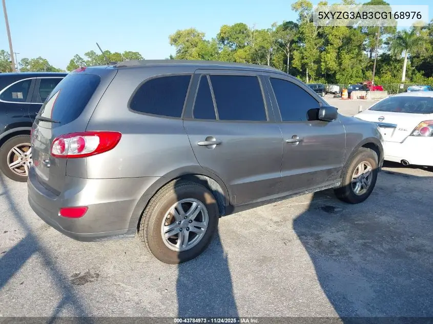 5XYZG3AB3CG168976 2012 Hyundai Santa Fe Gls