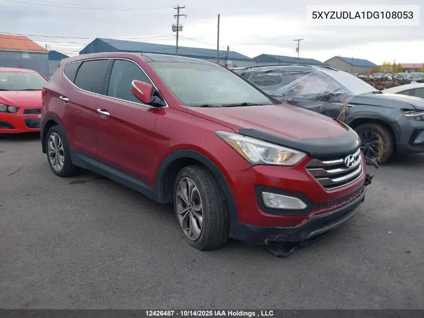 5XYZUDLA1DG108053 2013 Hyundai Santa Fe