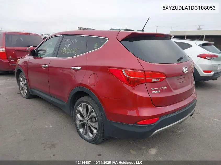 5XYZUDLA1DG108053 2013 Hyundai Santa Fe