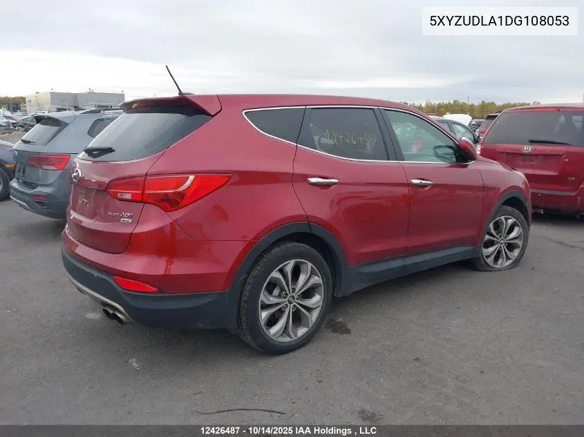 5XYZUDLA1DG108053 2013 Hyundai Santa Fe