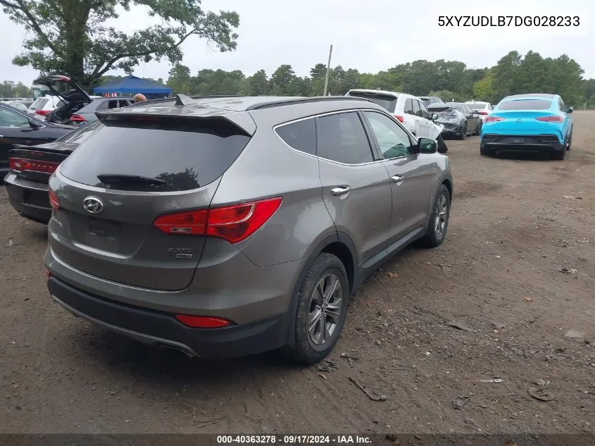 5XYZUDLB7DG028233 2013 Hyundai Santa Fe Sport