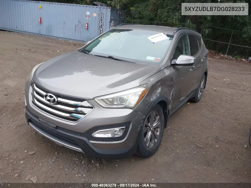 5XYZUDLB7DG028233 2013 Hyundai Santa Fe Sport