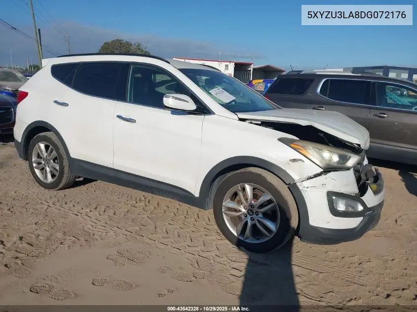 5XYZU3LA8DG072176 2013 Hyundai Santa Fe Sport 2.0T