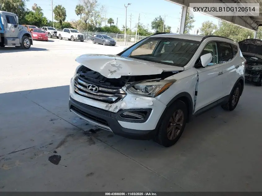 5XYZU3LB1DG120514 2013 Hyundai Santa Fe Sport