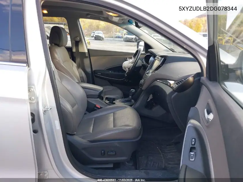 5XYZUDLB2DG078344 2013 Hyundai Santa Fe Sport