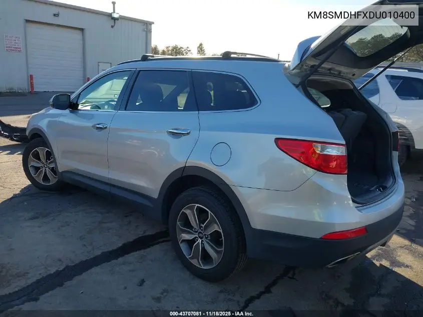 KM8SMDHFXDU010400 2013 Hyundai Santa Fe Gls