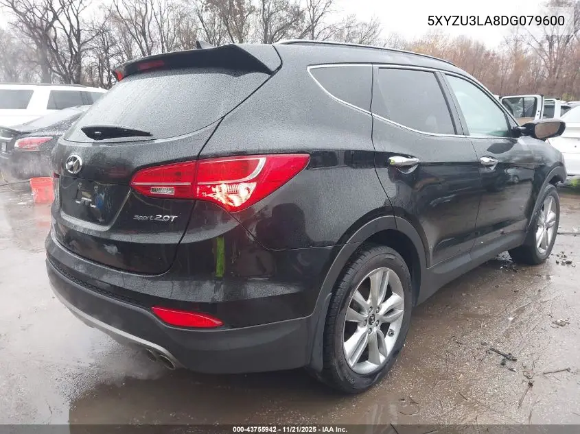 5XYZU3LA8DG079600 2013 Hyundai Santa Fe Sport 2.0T