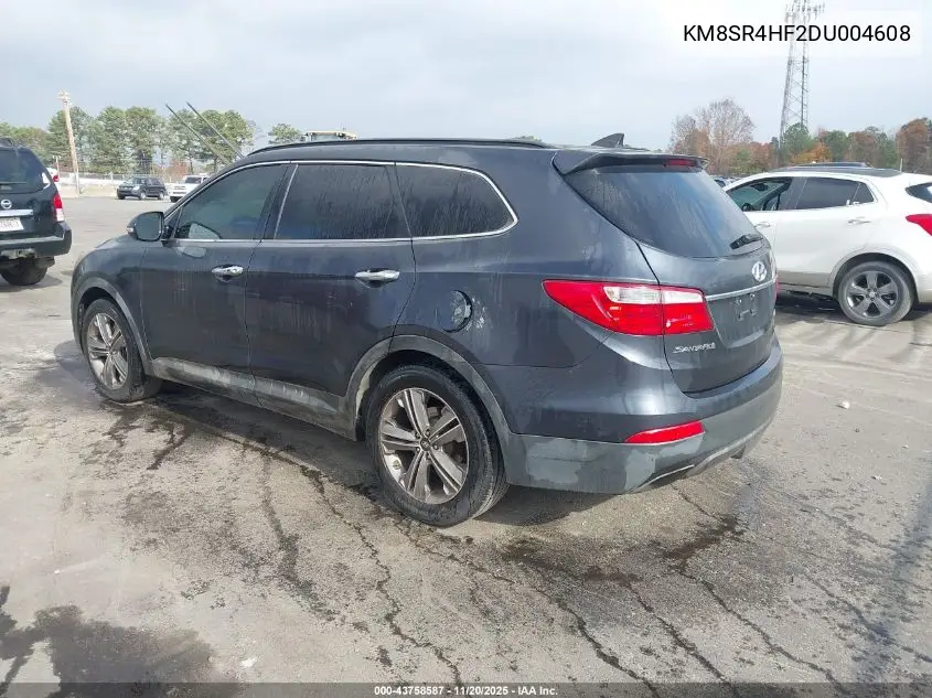 KM8SR4HF2DU004608 2013 Hyundai Santa Fe Limited