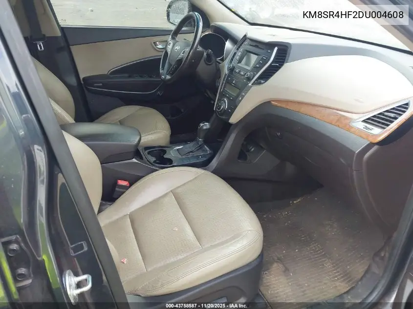 KM8SR4HF2DU004608 2013 Hyundai Santa Fe Limited
