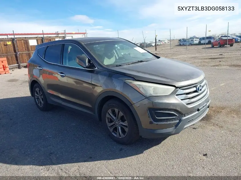5XYZT3LB3DG058133 2013 Hyundai Santa Fe Sport