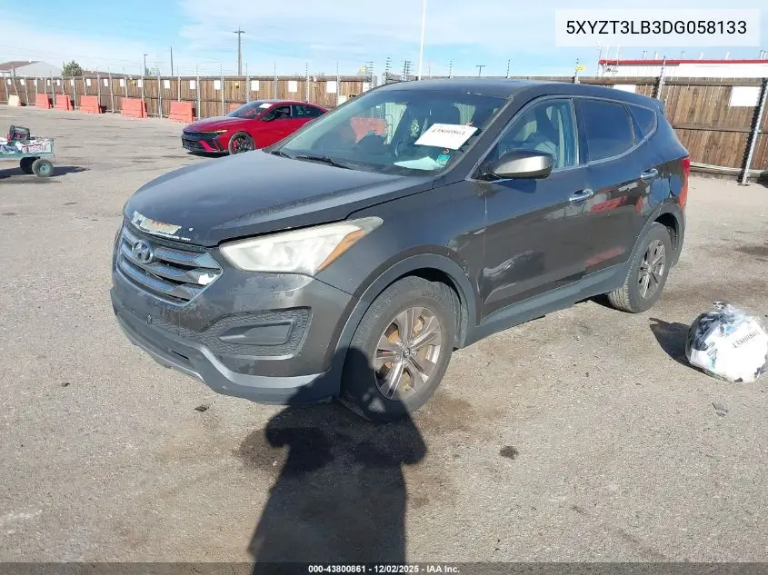 5XYZT3LB3DG058133 2013 Hyundai Santa Fe Sport