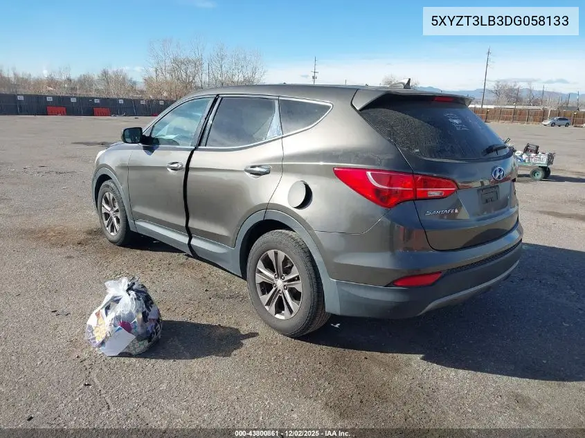 5XYZT3LB3DG058133 2013 Hyundai Santa Fe Sport