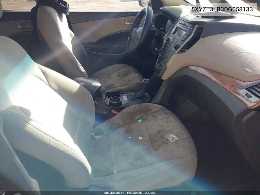 5XYZT3LB3DG058133 2013 Hyundai Santa Fe Sport