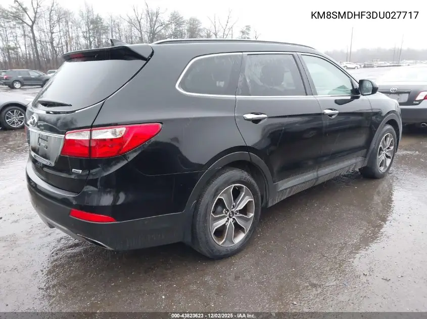 KM8SMDHF3DU027717 2013 Hyundai Santa Fe Gls