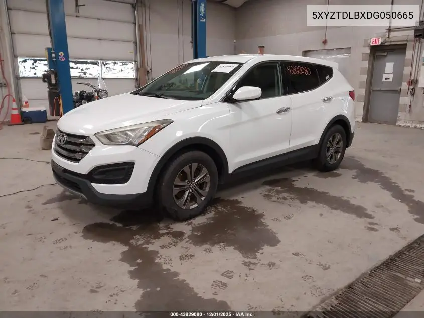 5XYZTDLBXDG050665 2013 Hyundai Santa Fe Sport