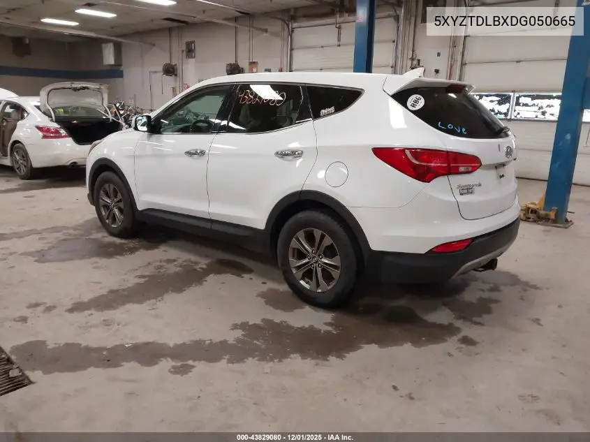 5XYZTDLBXDG050665 2013 Hyundai Santa Fe Sport