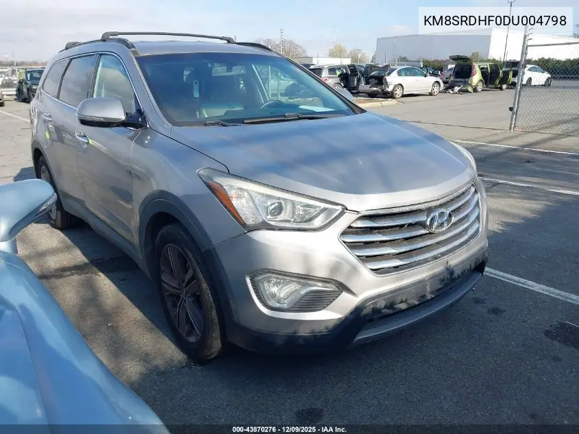 KM8SRDHF0DU004798 2013 Hyundai Santa Fe Limited