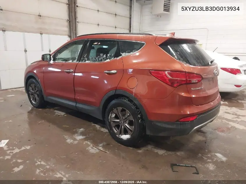 5XYZU3LB3DG013934 2013 Hyundai Santa Fe Sport