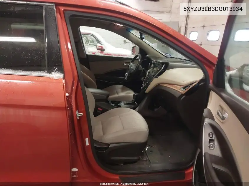 5XYZU3LB3DG013934 2013 Hyundai Santa Fe Sport