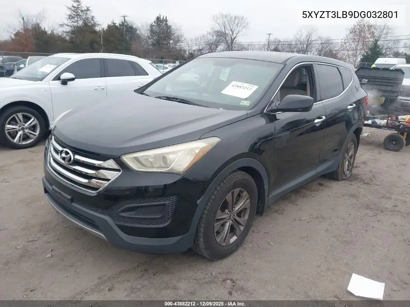 5XYZT3LB9DG032801 2013 Hyundai Santa Fe Sport